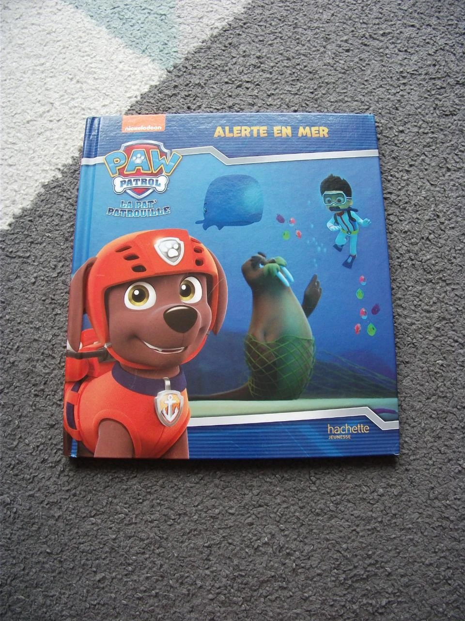 Livre Alerte en mer Paw Patrol